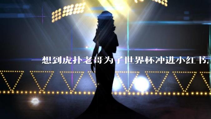 一想到虎扑老哥为了世界杯冲进小红书，我就觉得精彩。_内容_直播_男性