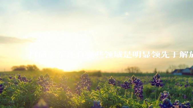 目前美军还有哪些领域是明显领先于解放军的？
